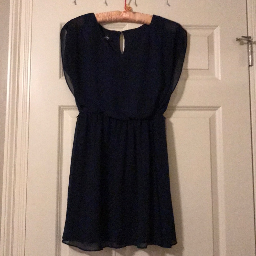 Navy blue dress